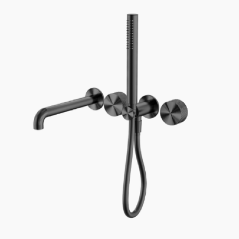 Nero Opal Progressive Shower System (Separate Plates) 230mm Trim Kit Graphite NR252003B230TGR