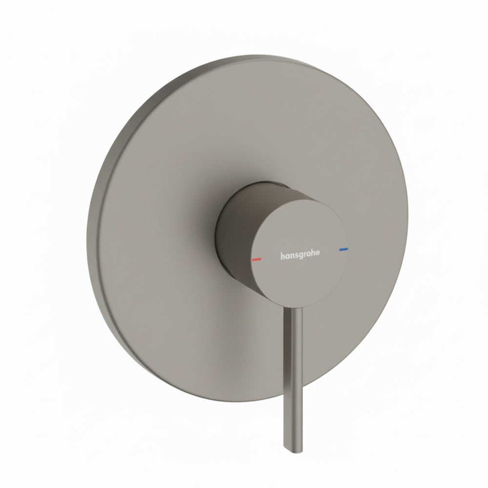 Hansgrohe Zesis S Single Lever Shower Mixer For Concealed Installation For Ibox Universal Brushed Black Chrome 74616343