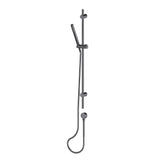 Greens Rocco Pin Rail Shower (Mic Shaped Handset) PVD Gunmetal 528100GM