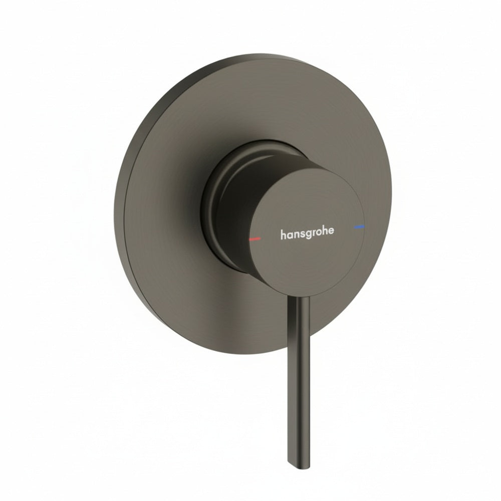 Hansgrohe Zesis S Single Lever Shower Mixer For Concealed Installation Brushed Black Chrome 74617343