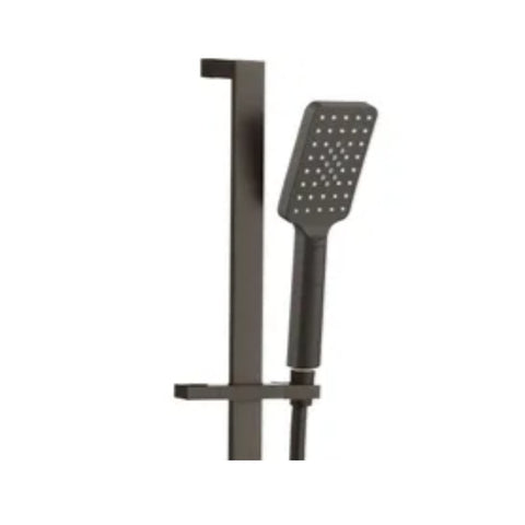 Otti Taran Handheld Shower Piece Holder Square Gunmetal ITSRGM-HD