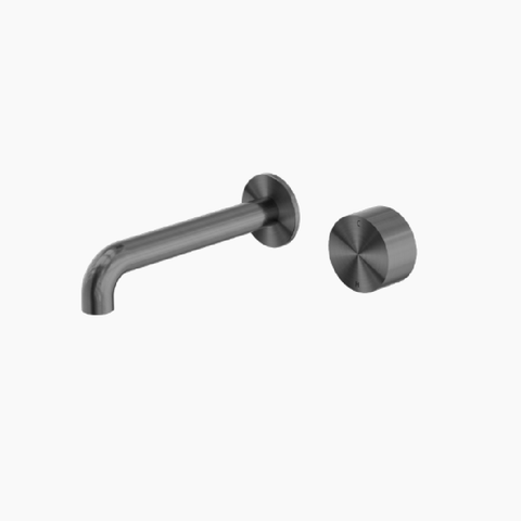 Nero Kara Progressive Wall Basin/Bath Set 185mm Trim Kits Only Gunmetal NR271907AT185GM