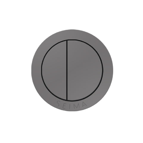 Seima Toilet Flush Button Round (for Arko, Modia & Limini) Gunmetal 191206