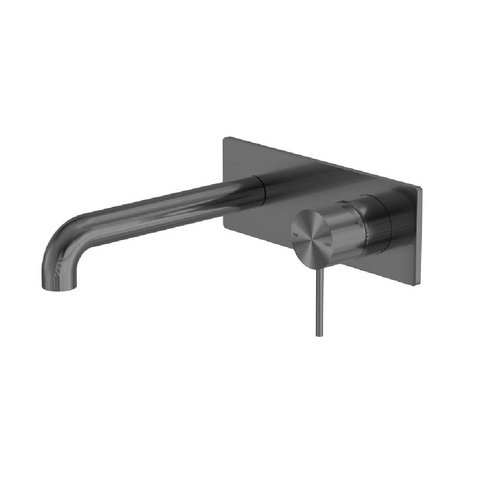 Nero Mecca Wall Basin / Bath Set 160mm Trim Kits Only Gunmetal NR221910A160TGM