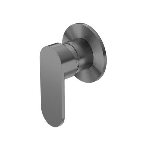 Amelie Royale Paddle Shower Mixer 80mm Round Plate (Trim Kit Only) Gunmetal BDO301311DTGM