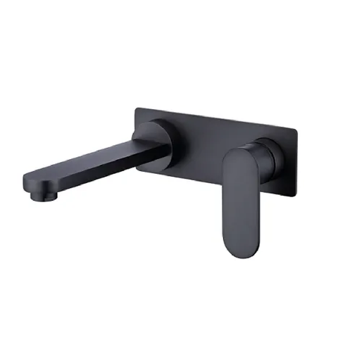 Otti Vetto Wall Basin Mixer Gunmetal V11WBMGM