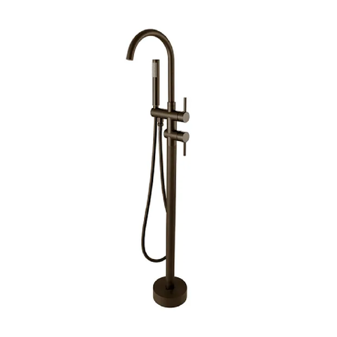 Otti Pavia Floor Standing Mixer Tap Gunmetal PFSBMGM