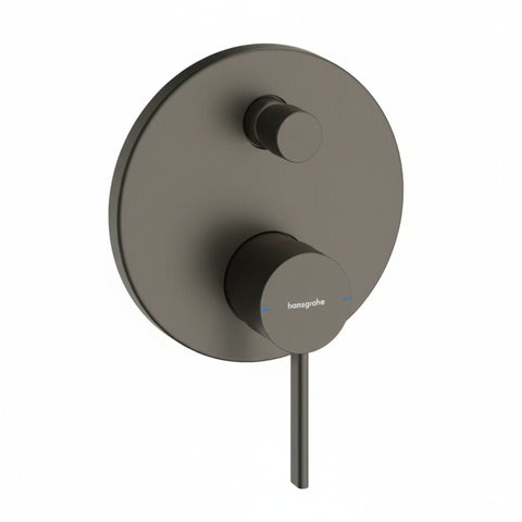 Hansgrohe Zesis S Single Lever Bath Mixer For Concealed Installation For Ibox Universal Brushed Black Chrome 74415343