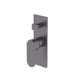 Nero Ecco Shower Mixer With Diverter Trim Kits Only Gunmetal NR301311ATGM