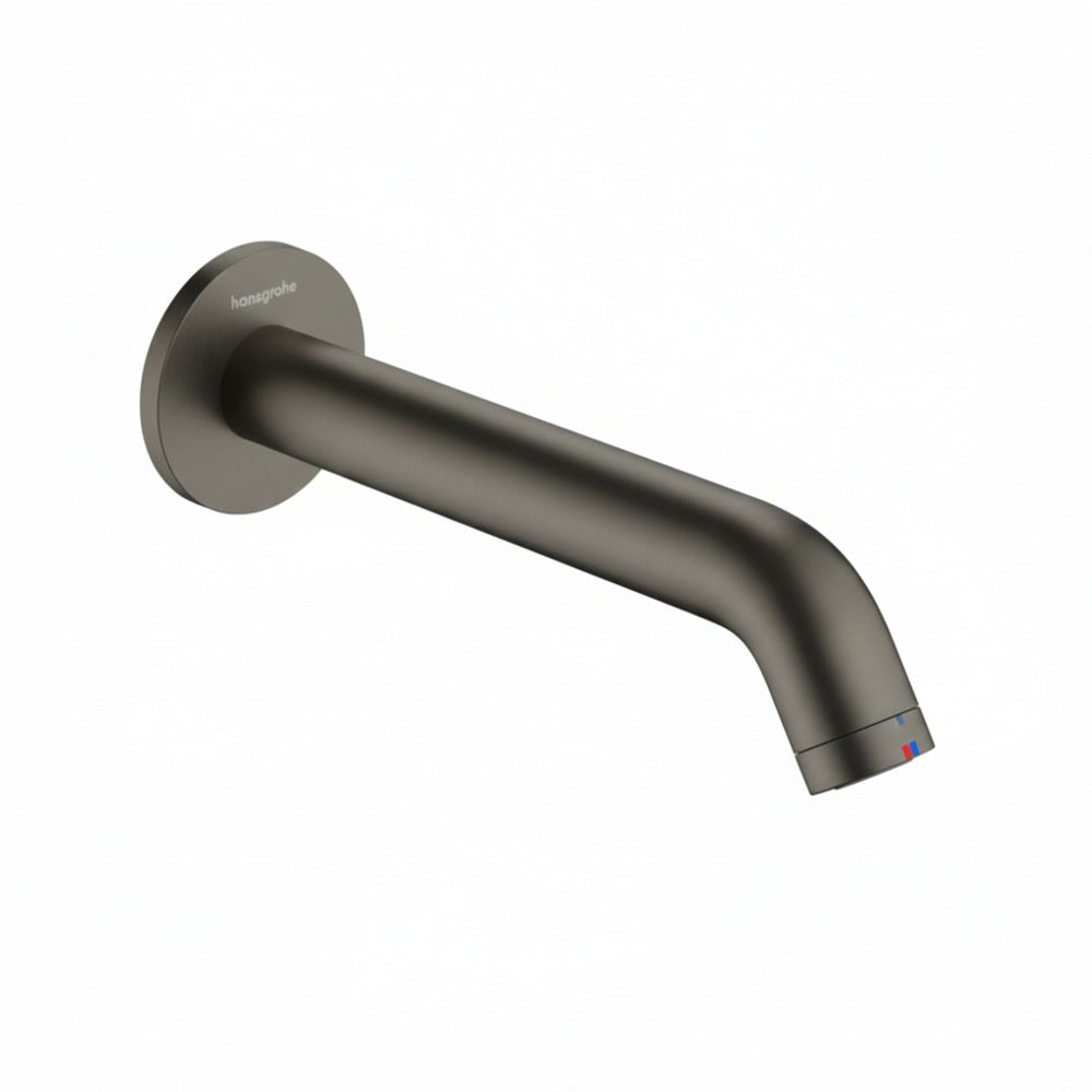 Hansgrohe Tecturis S Bath Spout Brushed Black Chrome 73411340