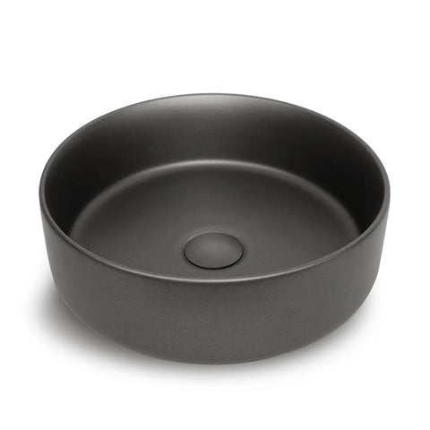 Otti Radius Basin Round 360mm Above Counter Gunmetal OT3600GM