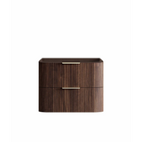 Otti Havana Fluted Cabinet 750mm Sable Walnut HA750SW