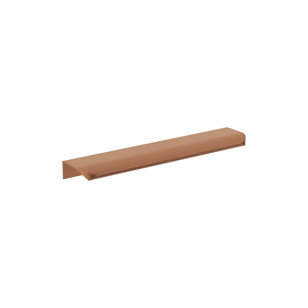 Fienza Edge Curved Handle 200mm Brushed Copper HANDLEF200CO