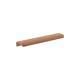 Fienza Edge Curved Handle 200mm Brushed Copper HANDLEF200CO