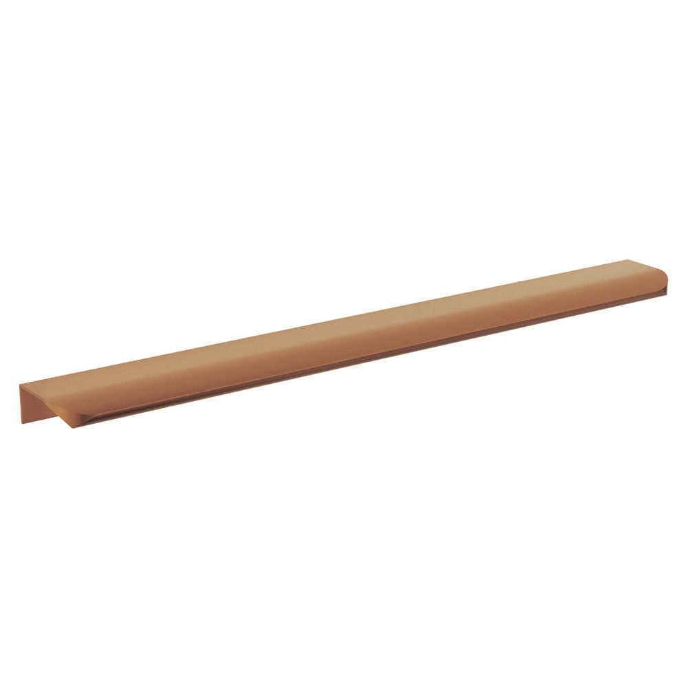 Fienza Edge Curved Handle 350mm Brushed Copper HANDLEF350CO