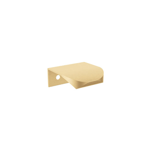Fienza Edge Curved Handle 40mm Urban Brass HANDLEF40BG