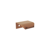 Fienza Edge Curved Handle 40mm Brushed Copper HANDLEF40CO