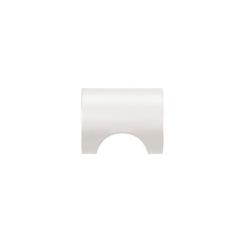 Fienza Kaya Point Knob 19.5x19.5x21mm Matte White HANDLEPMW