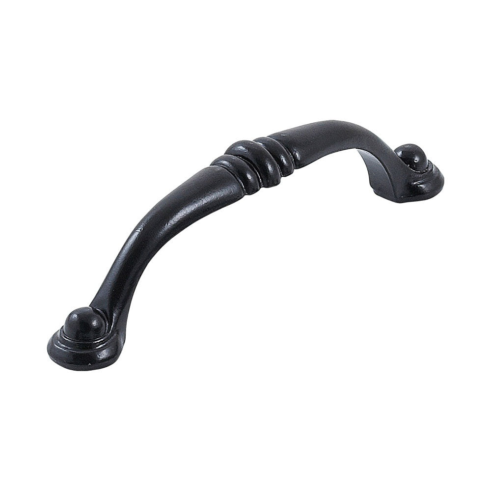 Fienza Risdon Ridge Pull Handle 96mm Black HANDLER96B