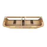 Otti Havana Fluted Cabinet 1800mm Woodland Oak HAW1800L