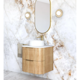 Otti Havana Fluted Cabinet 600mm Woodland Oak HAW600L