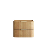Otti Havana Fluted Cabinet 750mm Woodland Oak HAW750L
