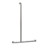 Oliveri Holdfast Inverted T Shower Rail (Left Hand) Stainless Steel HF871-LH