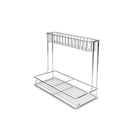 Euro Under Sink Pull-out Shelf System Chrome (to suit 450mm and above cabinets) EAUS2TS