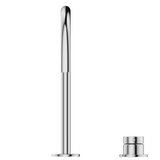Bella Vista Mica Gooseneck Hob Sink/Basin Mixer Set Chrome HSK-5-CP