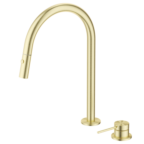 Bella Vista Mica Pull-Out Hob Mixer Set French Gold HSK-5-PO-FG