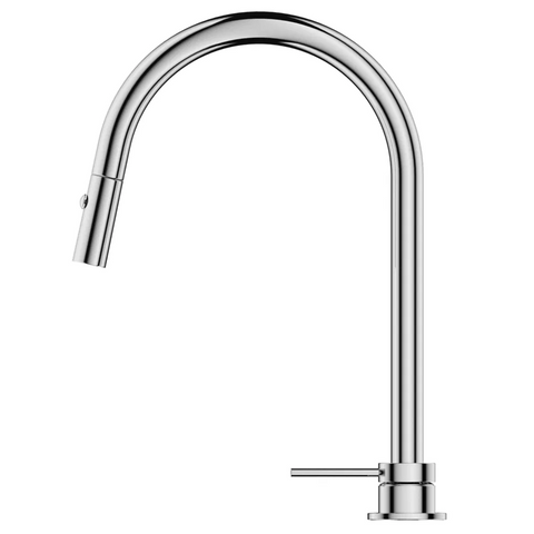 Bella Vista Mica Pull-Out Hob Mixer Set Chrome HSK-5-PO-CP