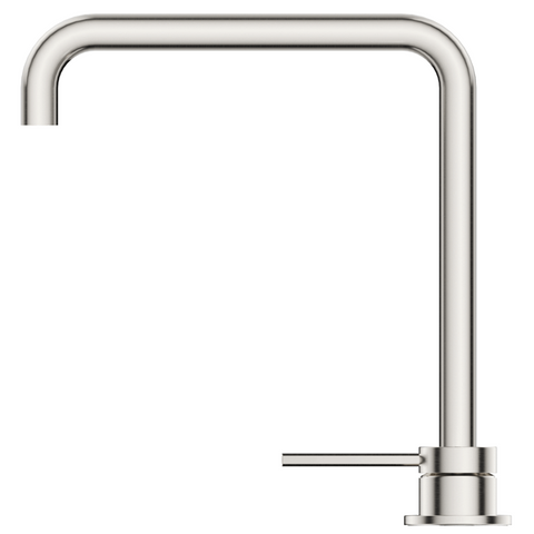 Bella Vista Mica Soft-Square Hob Sink/Basin Mixer Set Brushed Nickel HSK-5-R90-BN