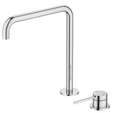 Bella Vista Mica Soft-Square Hob Sink/Basin Mixer Set Chrome HSK-5-R90-CP