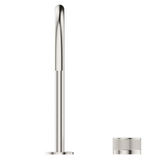 Bella Vista Mica Fluted Gooseneck Hob Sink/Basin Mixer Set Brushed Nickel HSK-6-NR-BN