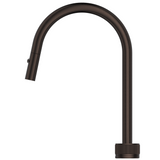 Bella Vista Mica Fluted Pull-Out Hob Mixer Set Dusk Bronze HSK-6-NR-PO-DB