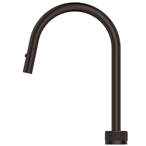 Bella Vista Mica Fluted Pull-Out Hob Mixer Set Dusk Bronze HSK-6-NR-PO-DB