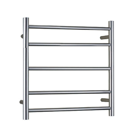 Argent Pace 5 Bar Heated Towel Rail 600mm Chrome HTR05X4