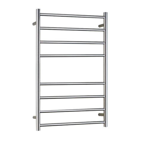 Argent Pace 8 Bar Heated Towel Rail 600mm Chrome HTR08X4
