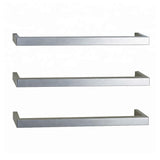 Argent Kubic 3 Single Bar Heated Towel Rail 700mm Chrome HTS0102