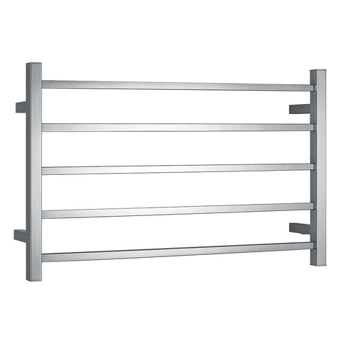 Argent Kubic 5 Bar Heated Towel Rail 600mm Chrome HTS05X4