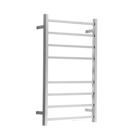 Argent Kubic 8 Bar Heated Towel Rail 600mm Chrome HTS08X4