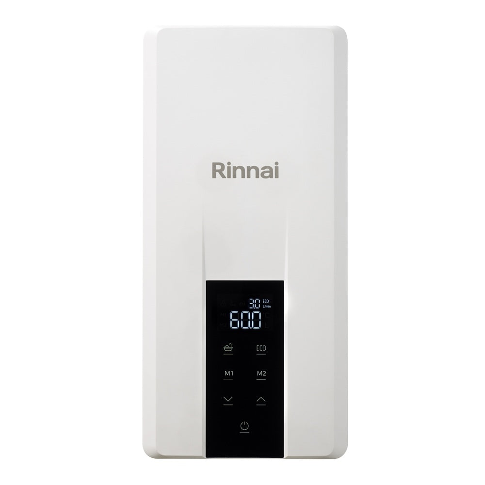 Rinnai Efinity 14kw Electric Continuous Flow Hot Water Preset to 50 (3 Phase) White ECF14I50
