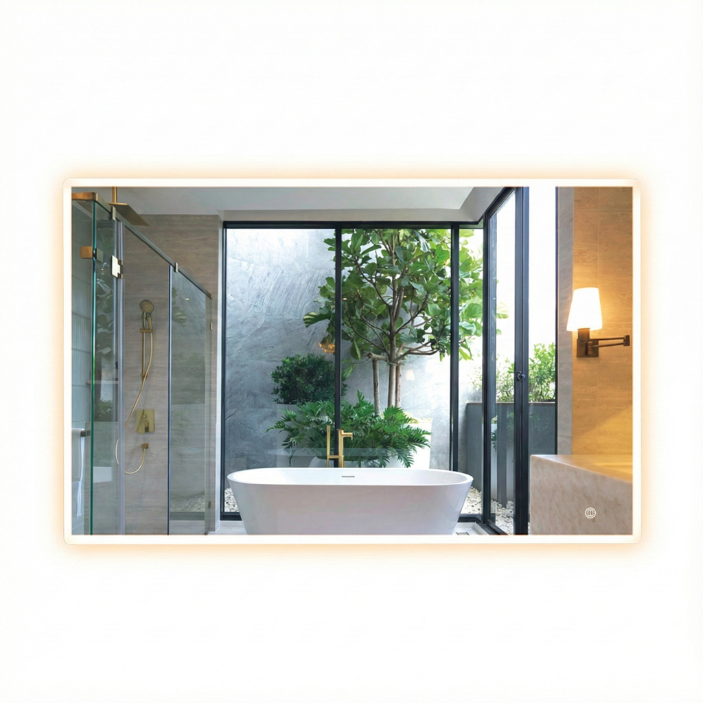 Mallow Halo LED Mirror Rectangle 1200x700mm HAL-1270