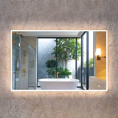 Mallow Halo LED Mirror Rectangle 1200x700mm HAL-1270