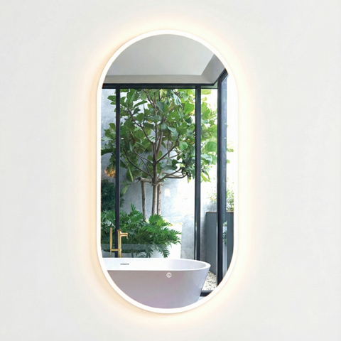 Mallow Halo LED Mirror Pill 450 X 900mm HAL-4590