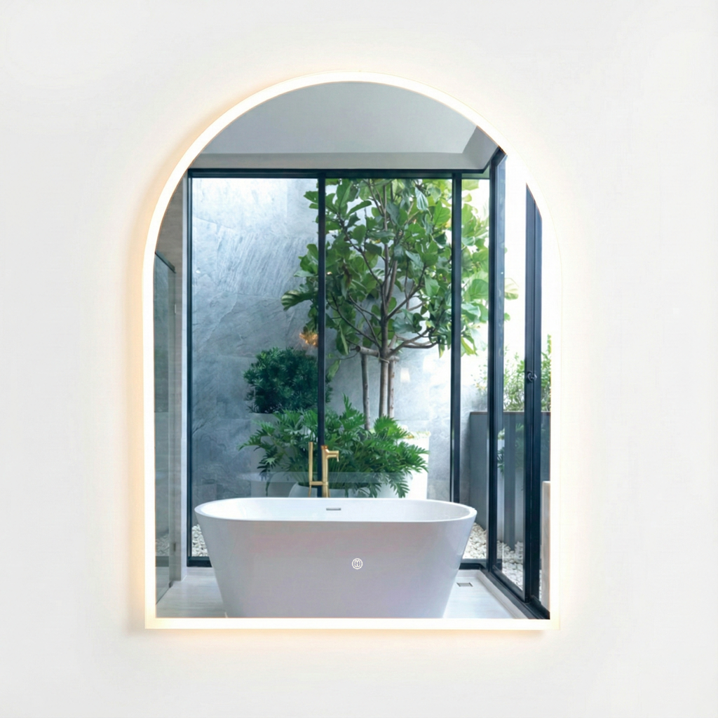 Mallow Halo LED Mirror Arch 600 X 800mm HAL-6080