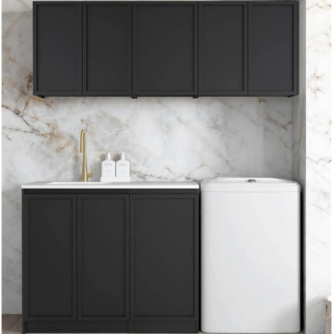 Otti Hampshire Laundry Kit 1715B Black / Pure White Top LA-1715B-BOHB-PW