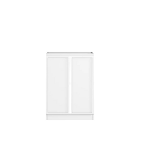 Otti Hampshire Laundry Cabinet 1300mm White / Matte White Top LA-1300-BOHW-MW