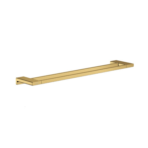 Hansgrohe Addstoris Double Bath Towel Rail Polished Gold Optic 41743990