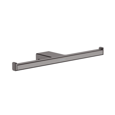 Hansgrohe Addstoris Toilet Paper Holder Double Brushed Black Chrome 41748340